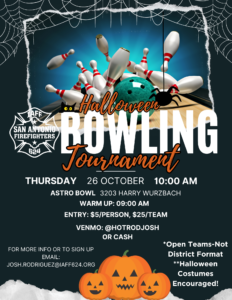 Athletic Club Halloween Bowling Tournament – San Antonio Professional ...